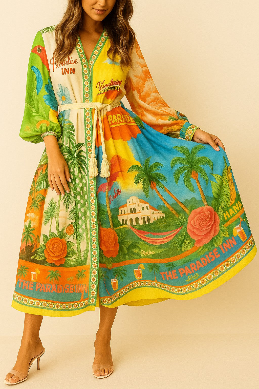 Easy Care Maxi Dress - Perfect for Summer Outings