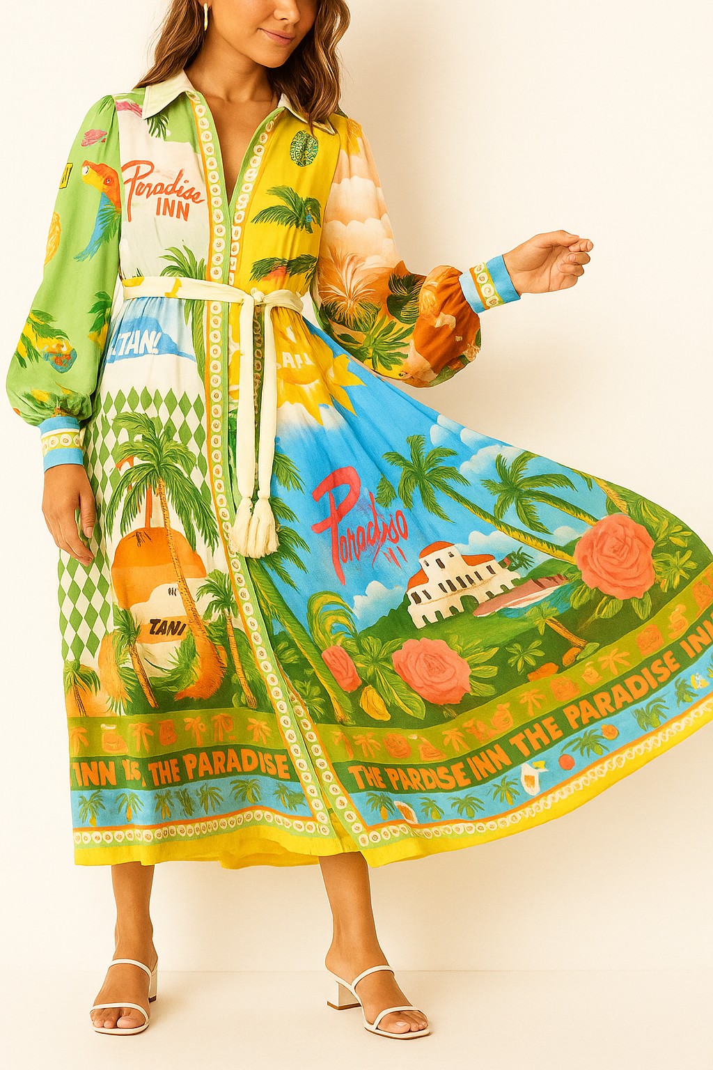 Easy Care Maxi Dress - Perfect for Summer Outings