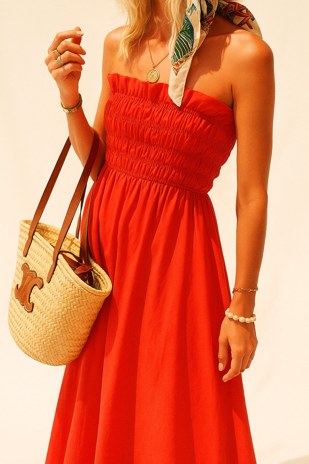 Beach Attire Dress: Flattering Maxi Style