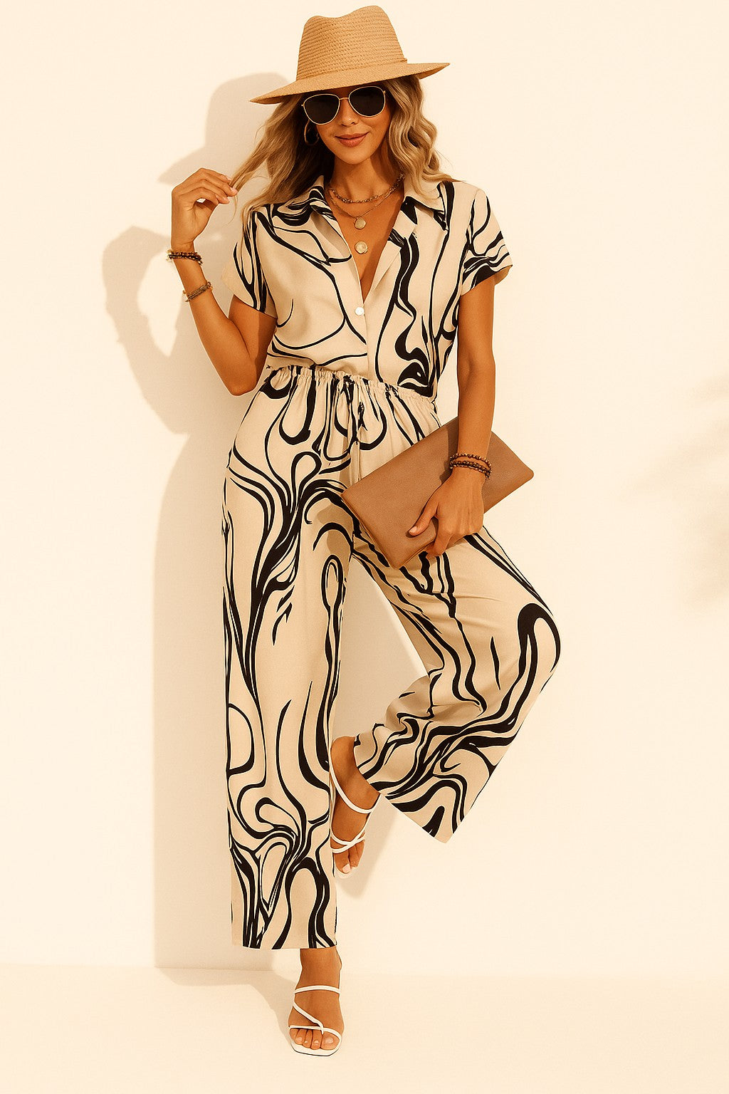 Boho Fashion Set: Stylish Summer Look