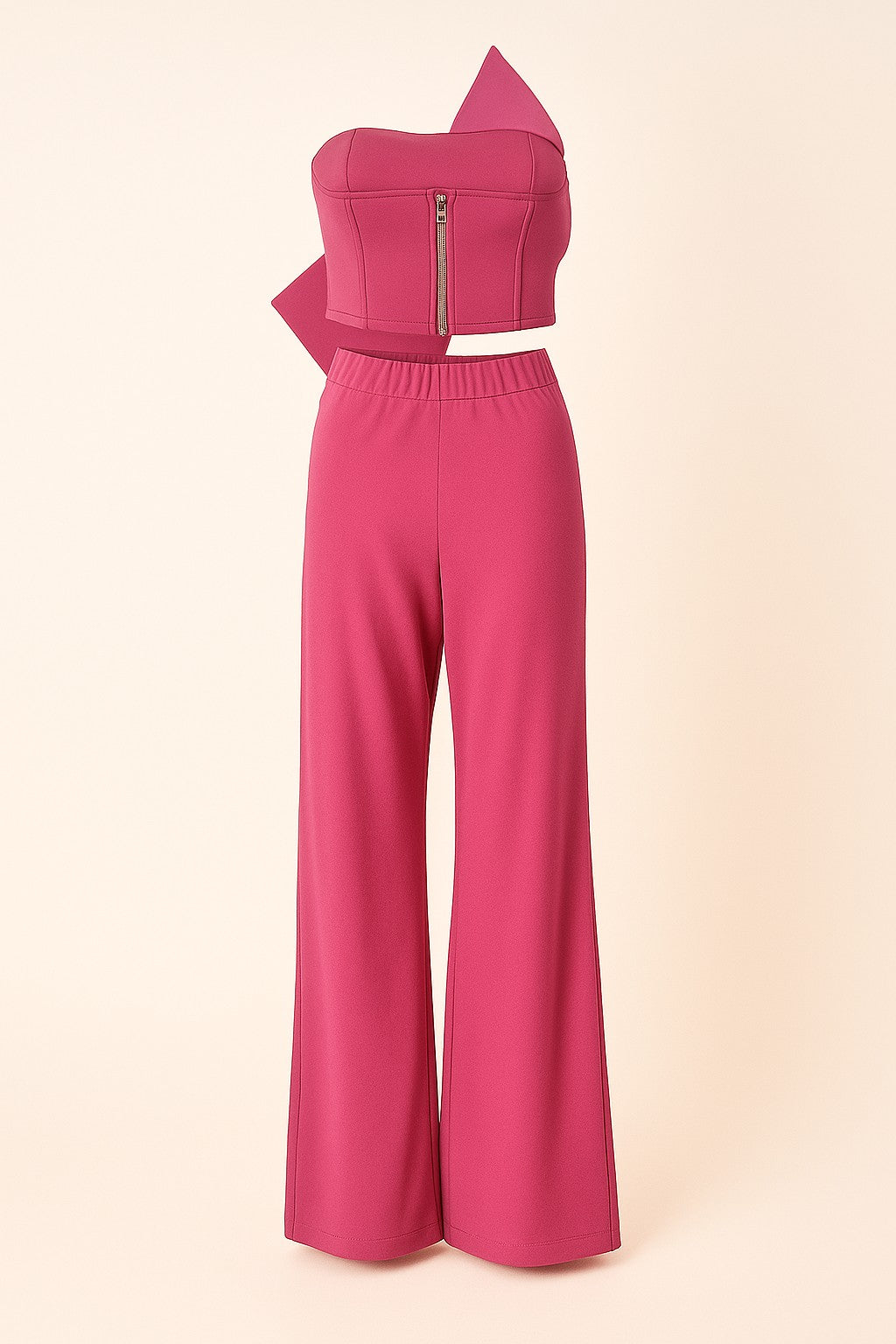 Bow Bow One Shoulder Top, Statement Chic Shirt