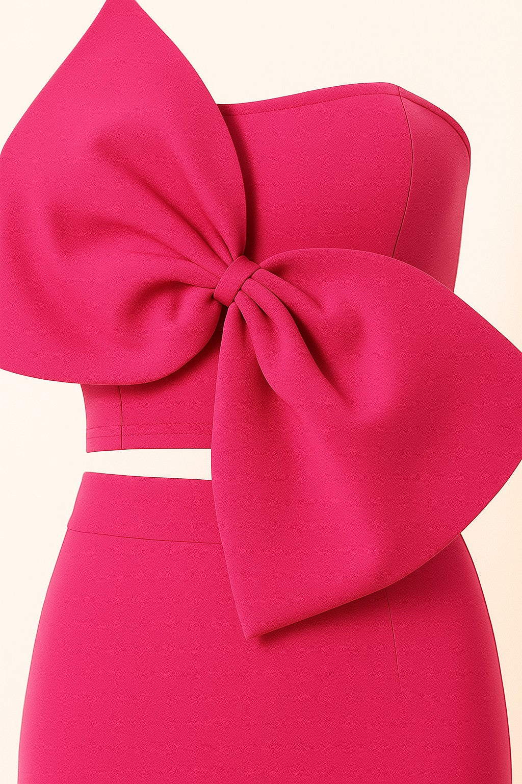 Bow Bow One Shoulder Top, Statement Chic Shirt