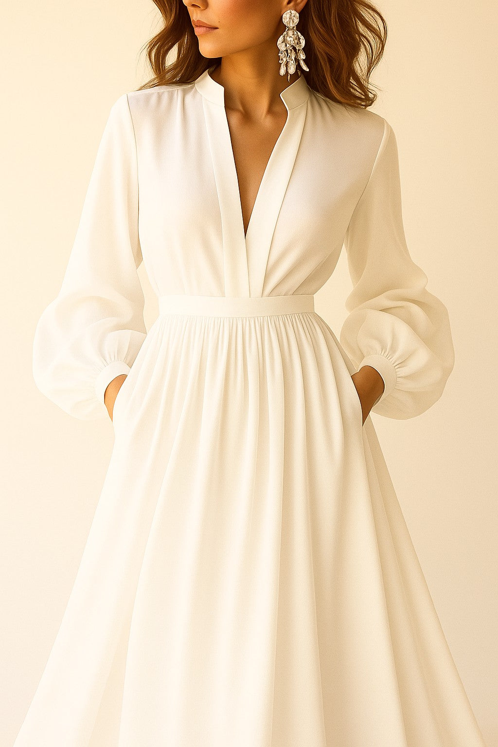 Classic White Maxi Dress for Timeless Style