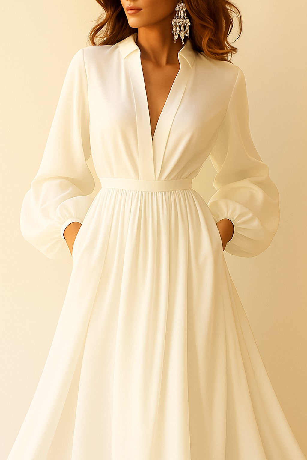 Classic White Maxi Dress for Timeless Style