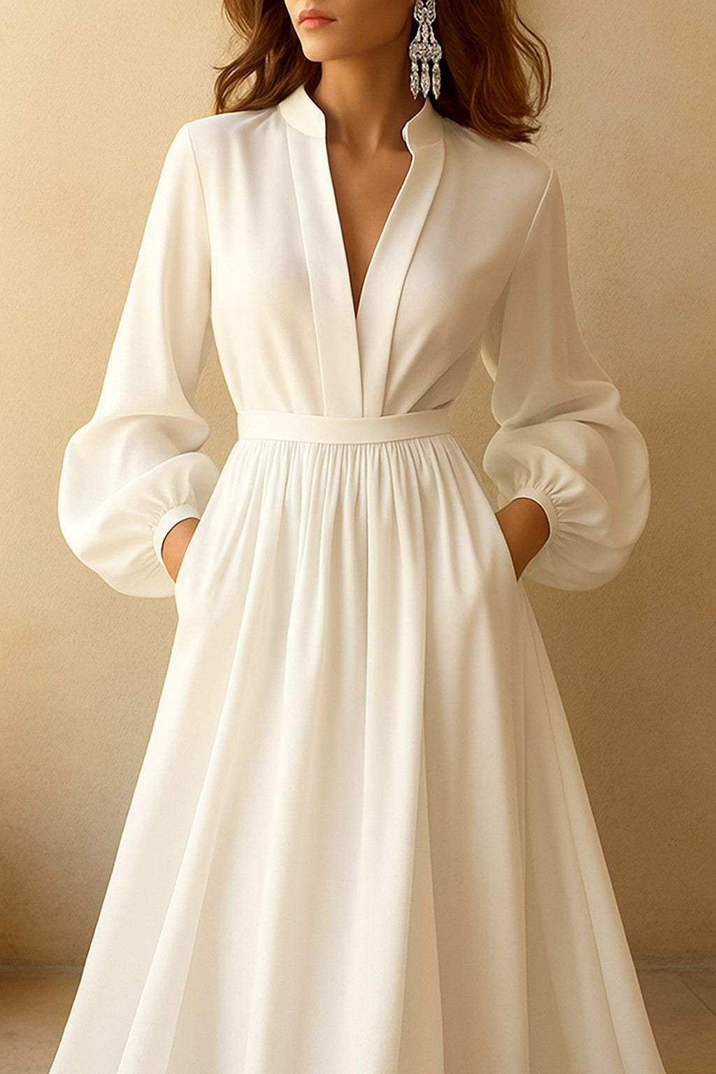 Classic White Maxi Dress for Timeless Style