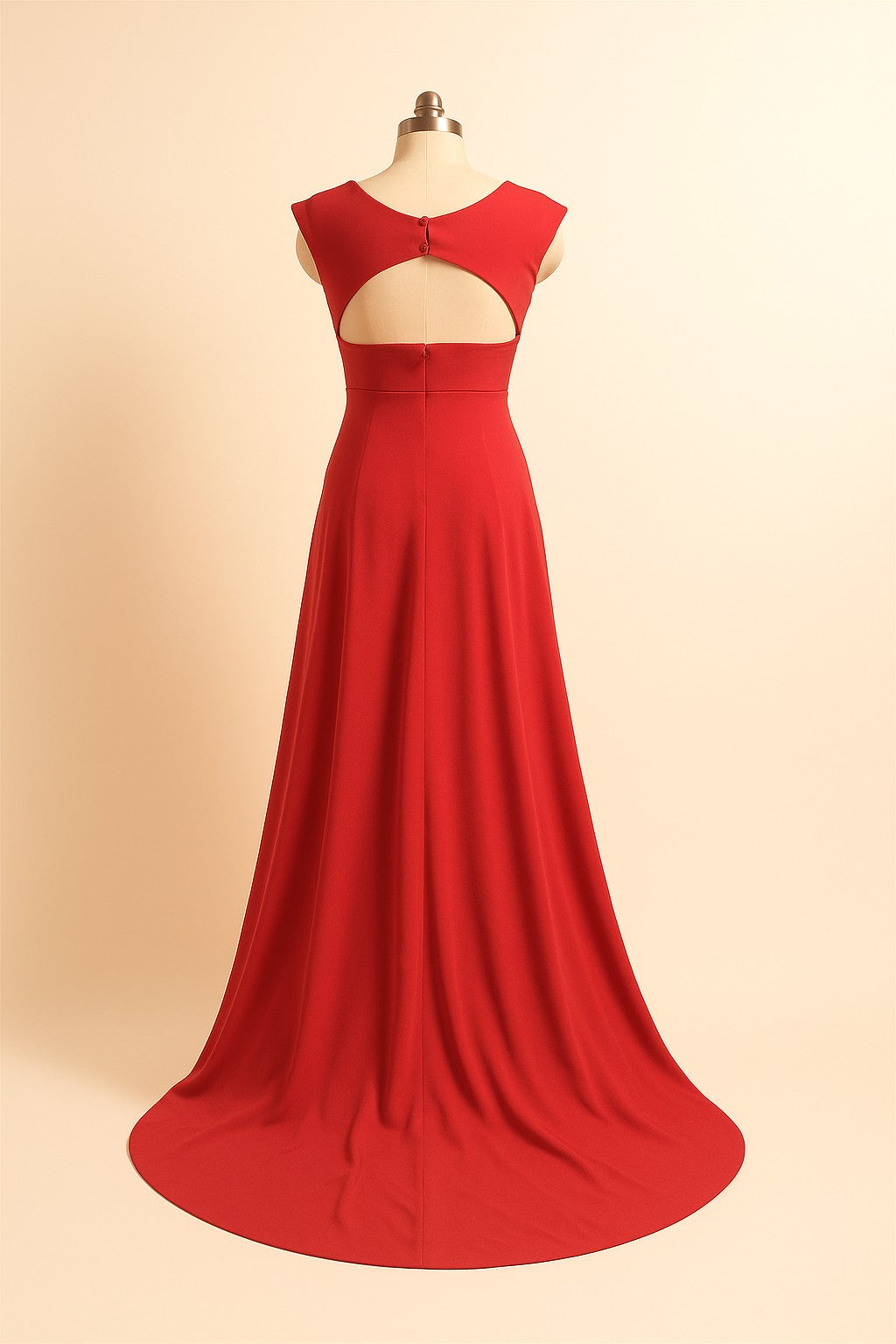 Gorgeous V-Neck Gown for Weddings